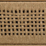 MADURA BEDSIDE TABLE | 3 DOORS | NATURAL 45X36X65CM