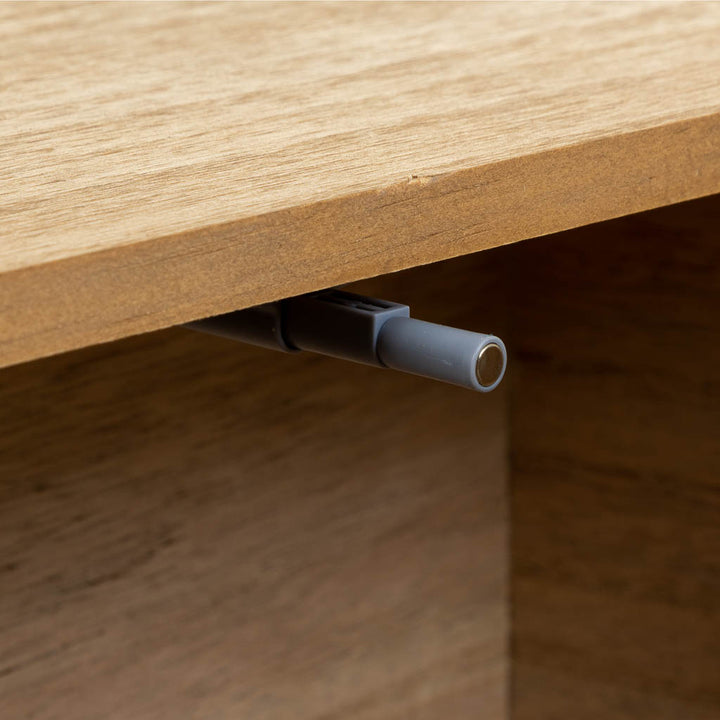 MADURA BEDSIDE TABLE | 3 DOORS | NATURAL 45X36X65CM