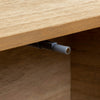 MADURA BEDSIDE TABLE | 3 DOORS | NATURAL 45X36X65CM