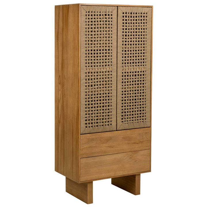 MADURA WARDROBE | 2 DOORS | NATURAL 75X45X170CM