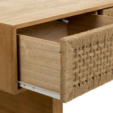 MADURA TV CONSOLE | 3 DOORS | NATURAL 130X36X45CM