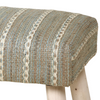 SUTRA JUTE BENCH | GREY 80X30X35CM