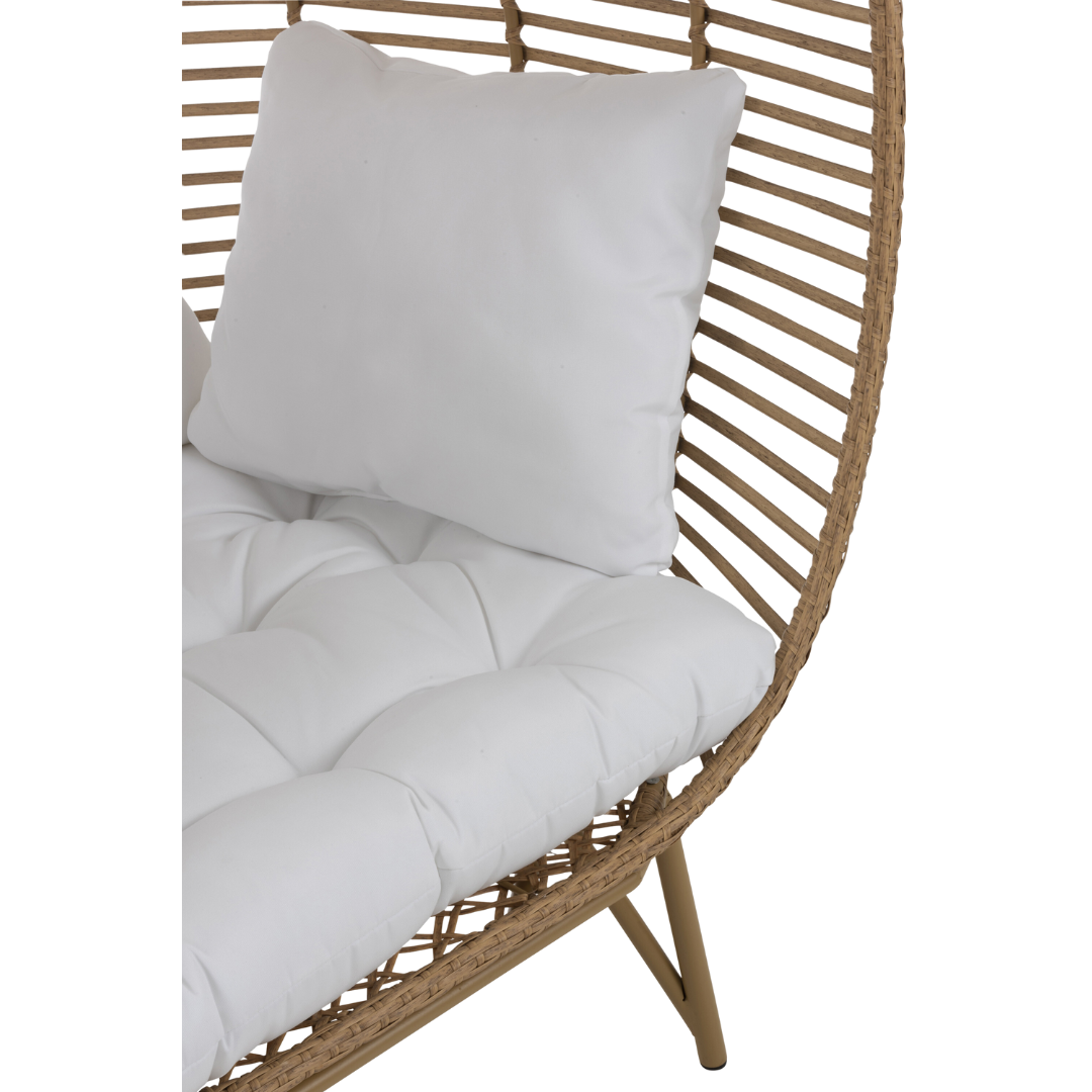 NEST OVAL LOUNGE CHAIR | 115X110X148CM