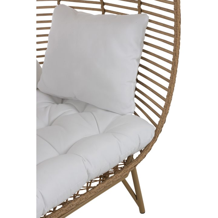 NEST OVAL LOUNGE CHAIR | 115X110X148CM