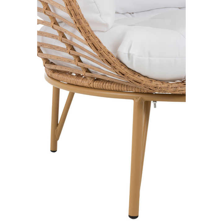 NEST OVAL LOUNGE CHAIR | 115X110X148CM