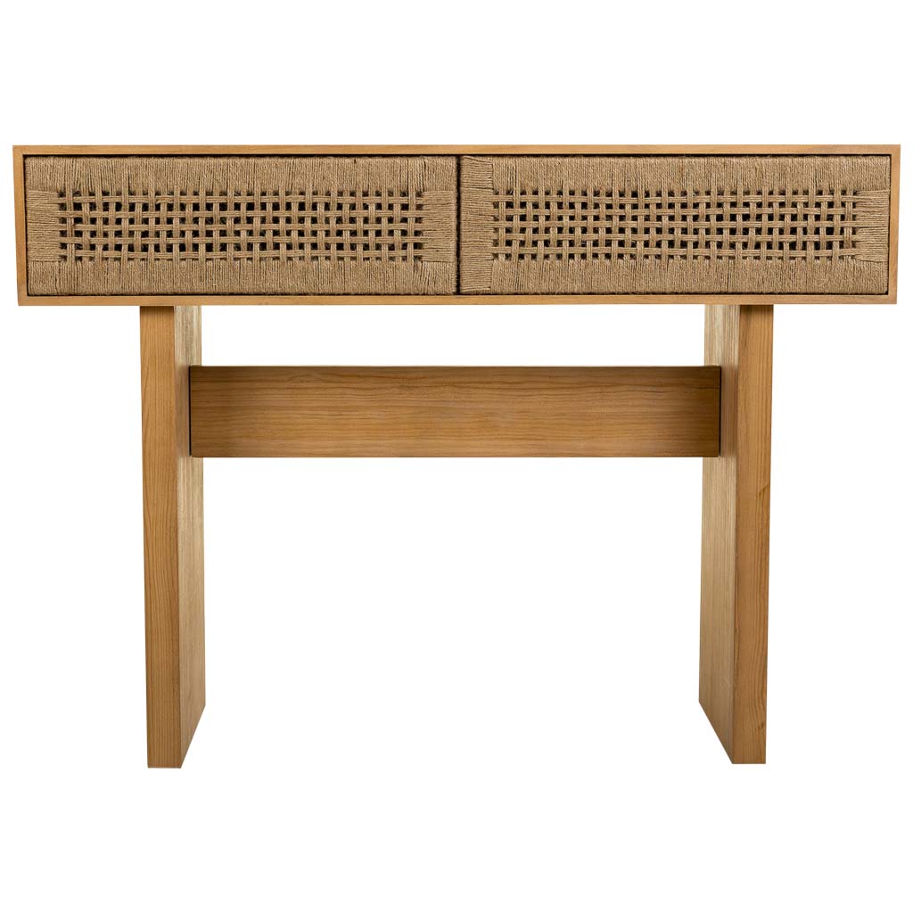 MADURA CONSOLE TABLE | 2 DOORS | NATURAL 110X36X77CM
