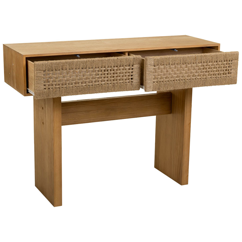 MADURA CONSOLE TABLE | 2 DOORS | NATURAL 110X36X77CM