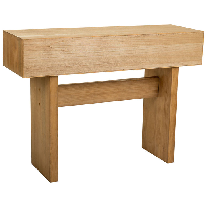 MADURA CONSOLE TABLE | 2 DOORS | NATURAL 110X36X77CM