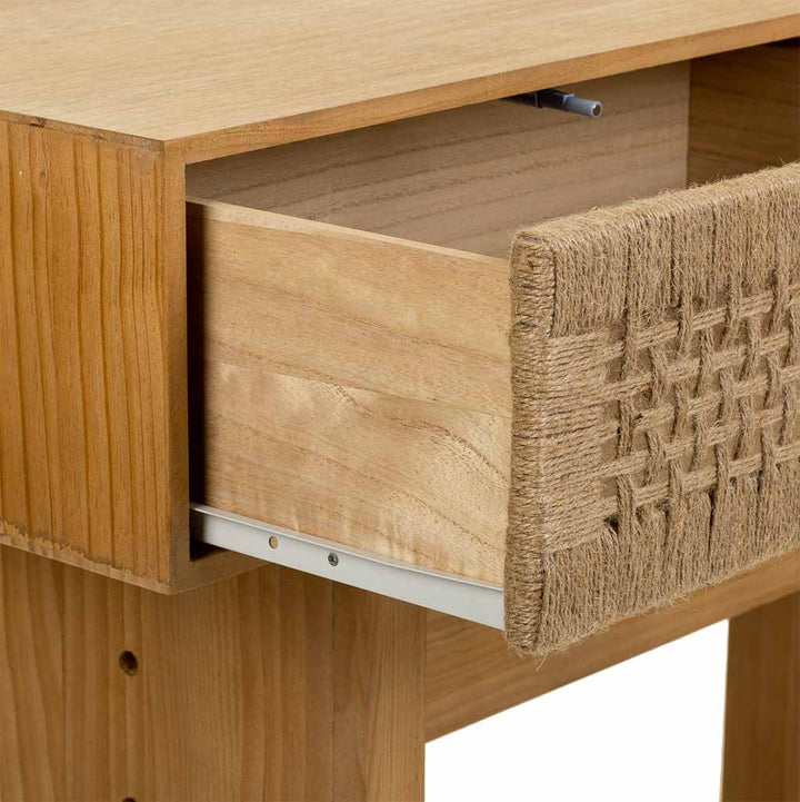 MADURA CONSOLE TABLE | 2 DOORS | NATURAL 110X36X77CM