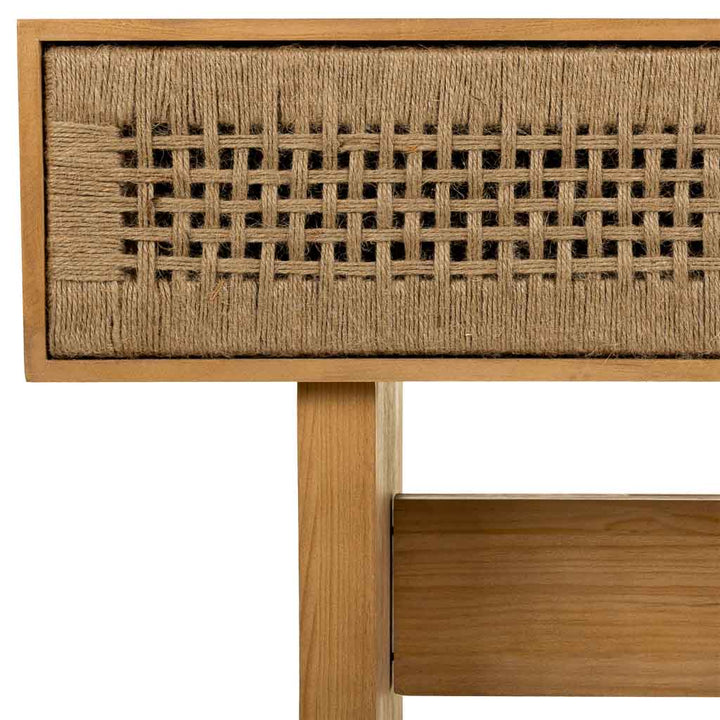 MADURA CONSOLE TABLE | 2 DOORS | NATURAL 110X36X77CM
