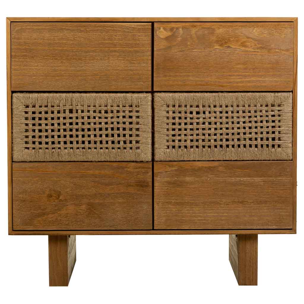 MADURA DRESSER | 6 DRAWERS | NATURAL 80X36X75CM