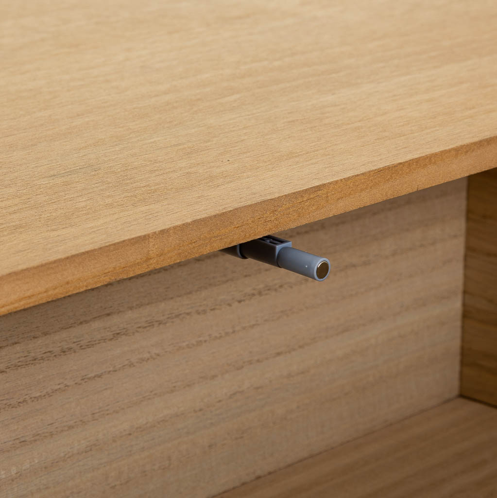 MADURA CONSOLE TABLE | 2 DOORS | NATURAL 110X36X77CM