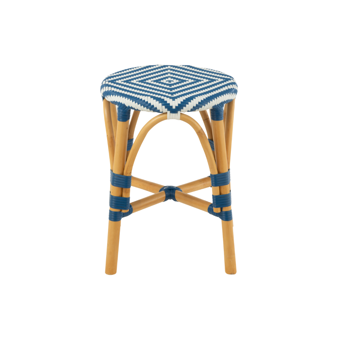 RIVIERA BISTRO STOOL | BLUE 33X44.5CM