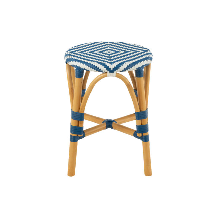 RIVIERA BISTRO STOOL | BLUE 33X44.5CM