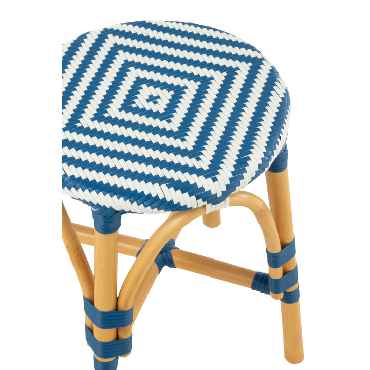 RIVIERA BISTRO STOOL | BLUE 33X44.5CM