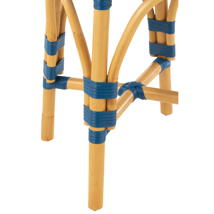 RIVIERA BISTRO STOOL | BLUE 33X44.5CM