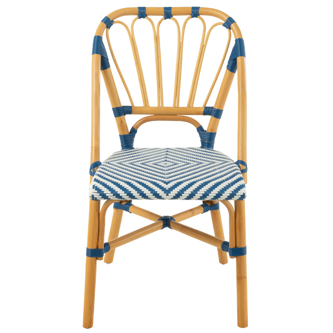 RIVIERA BISTRO DINING CHAIR | BLUE 56X47X85CM