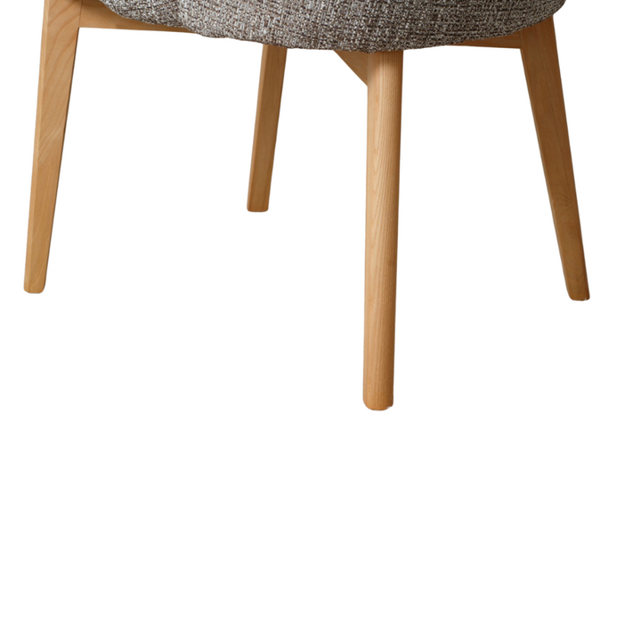 COVE DINING CHAIR | IVORY/GREY 55X60X83CM