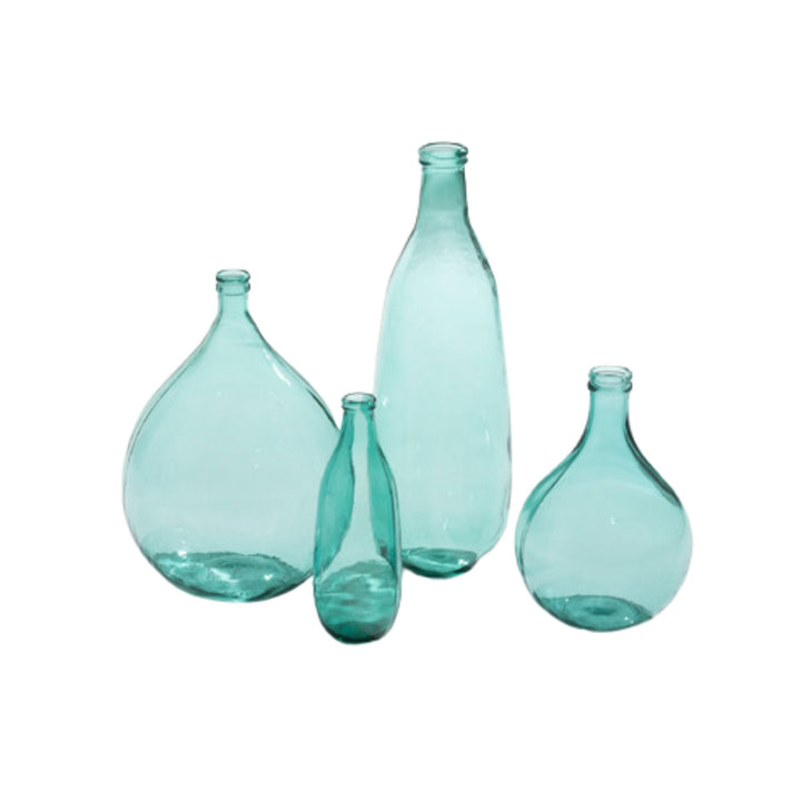 AQUA GLASS VASE