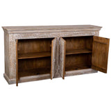 AGRA BUFFET | WHITEWASHED 180X40X90CM