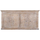 AGRA BUFFET | WHITEWASHED 180X40X90CM