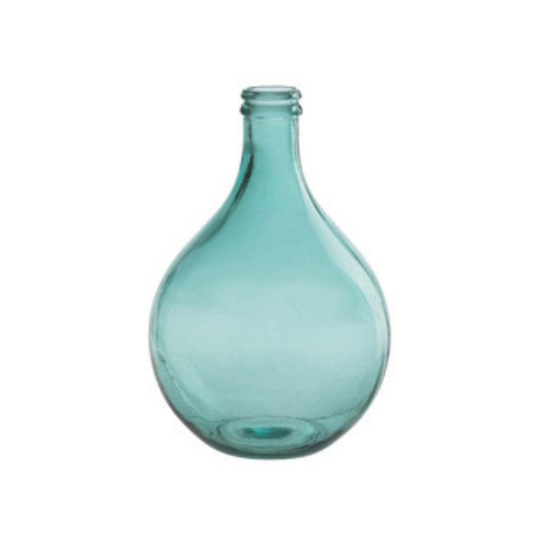 AQUA GLASS VASE