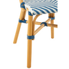 RIVIERA BISTRO DINING CHAIR | BLUE 56X47X85CM