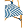 RIVIERA BISTRO DINING CHAIR | BLUE 56X47X85CM
