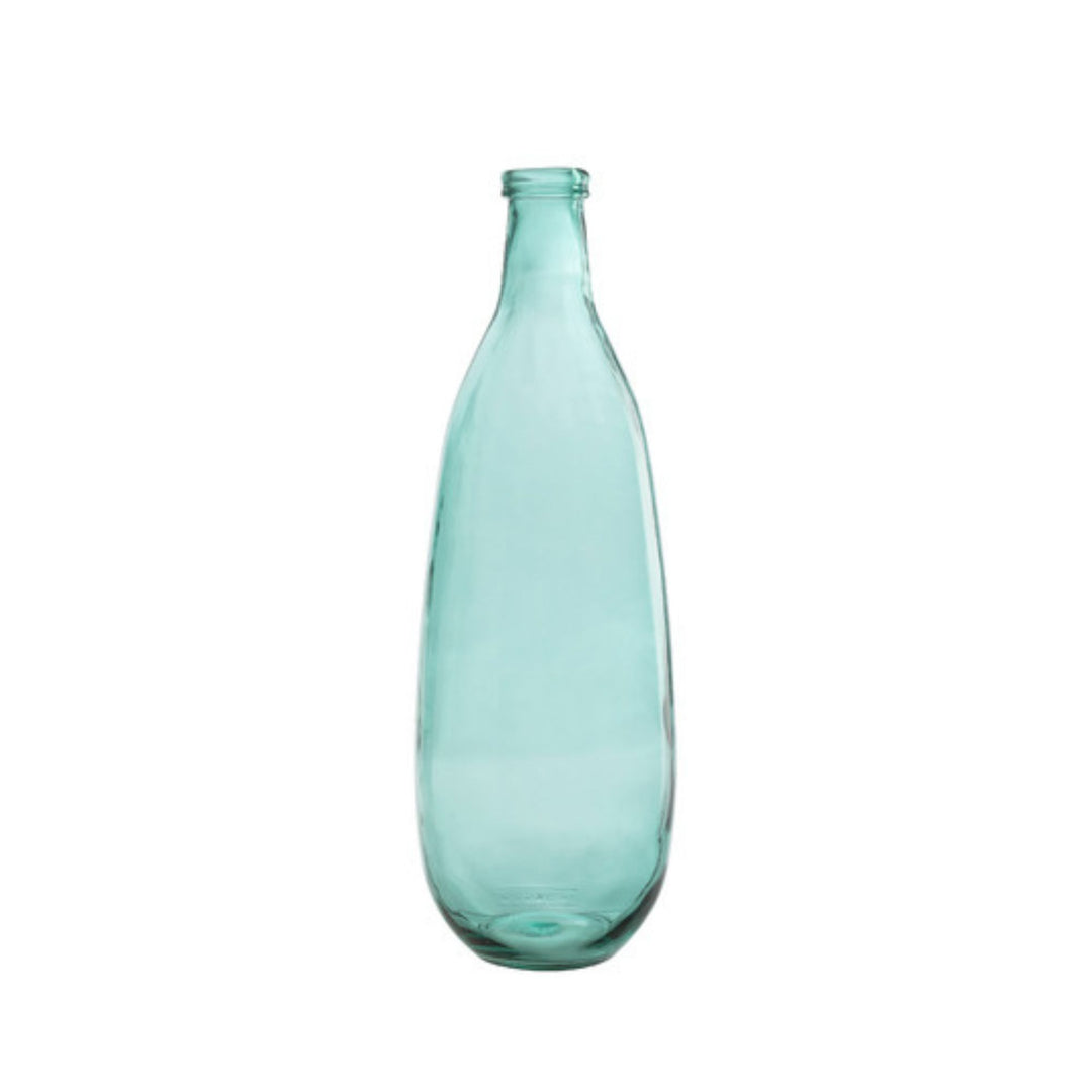 AQUA GLASS VASE