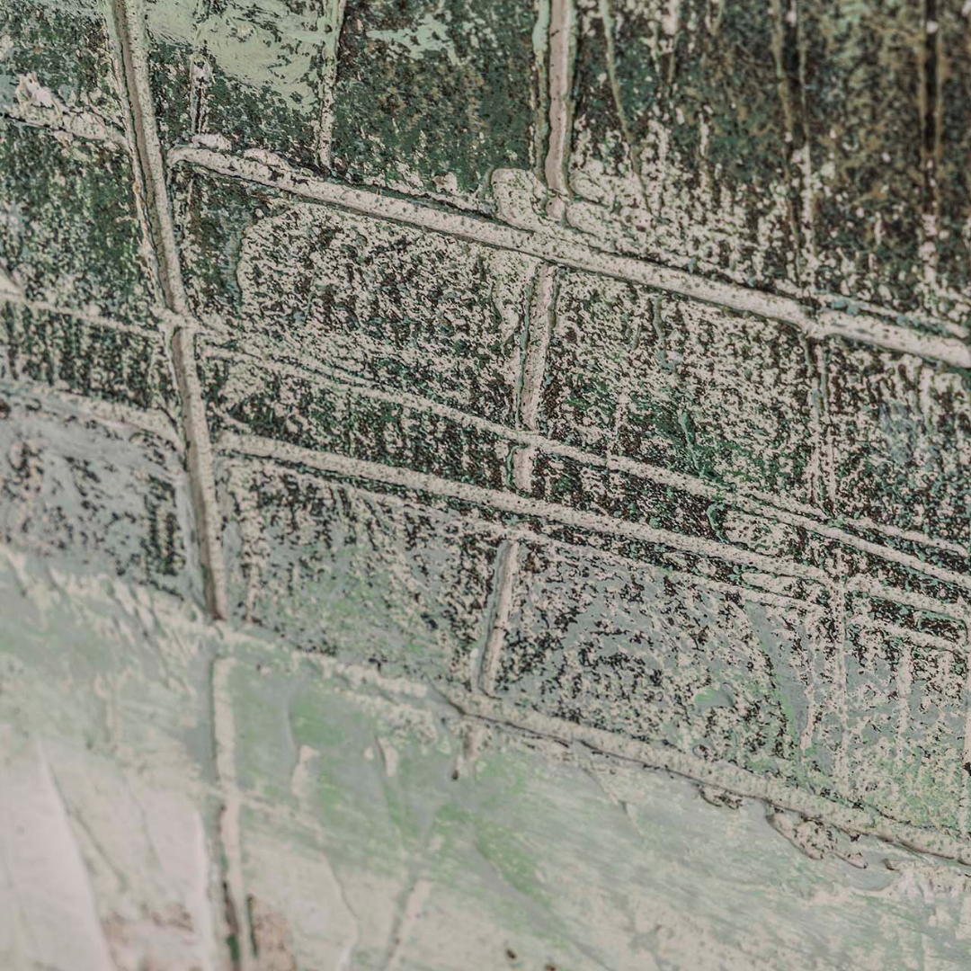 MINT BREEZE PAINTING | 120X150CM