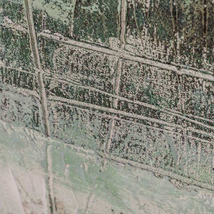 MINT BREEZE PAINTING | 120X150CM