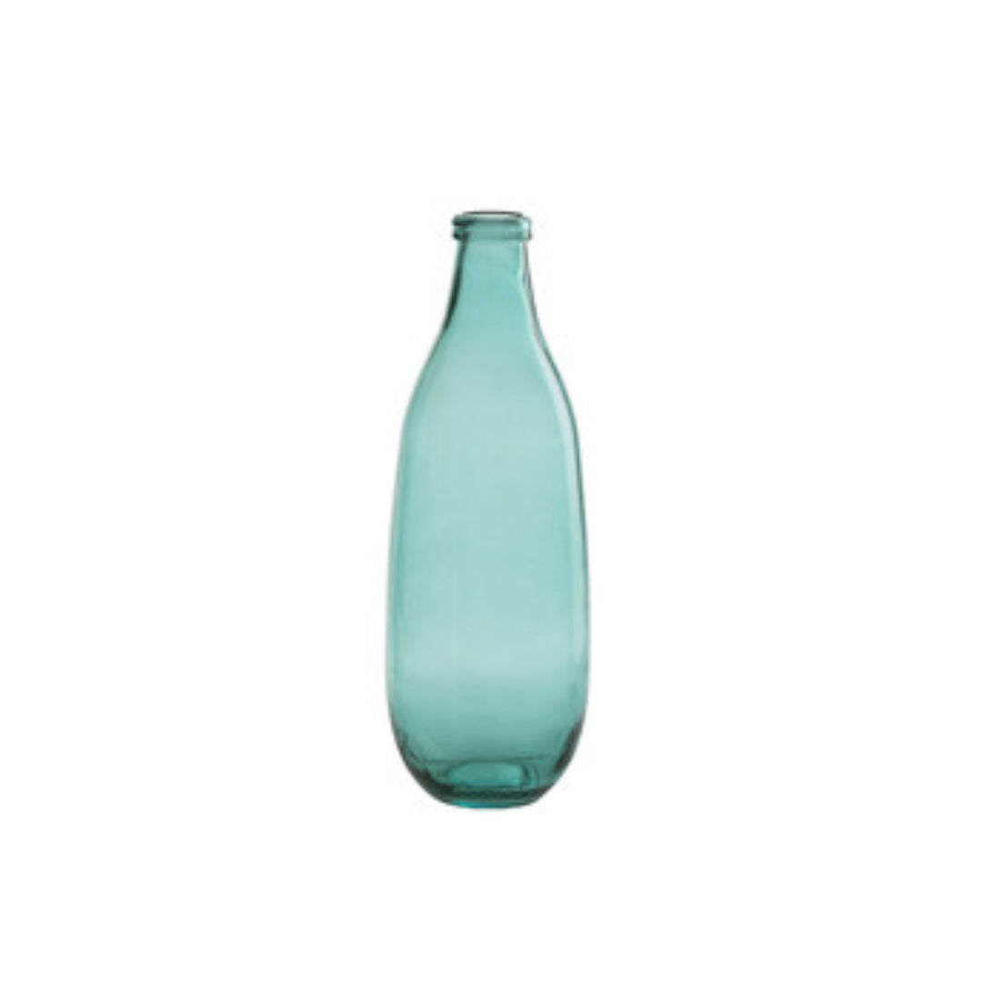 AQUA GLASS VASE