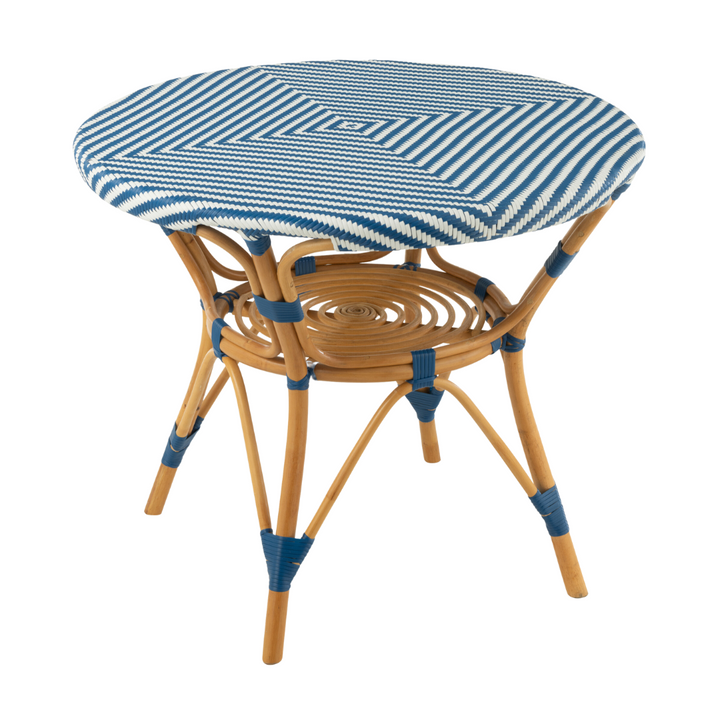 RIVIERA BISTRO DINING TABLE | BLUE 90X89X75CM