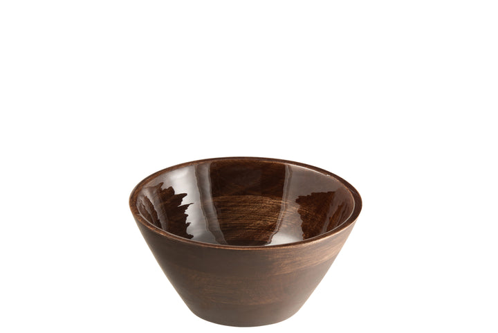 BROWN PLAKE BOWL