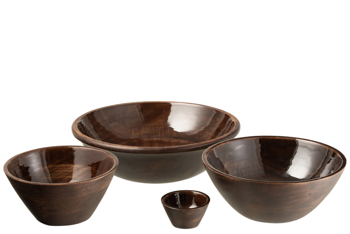BROWN PLAKE BOWL