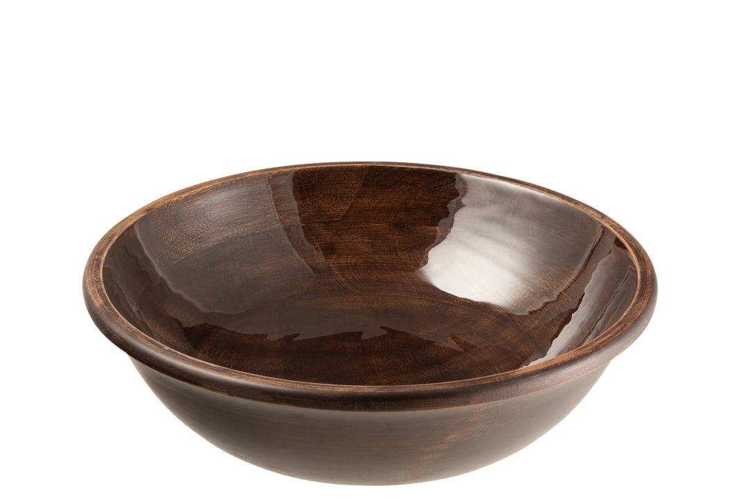 BROWN PLAKE BOWL