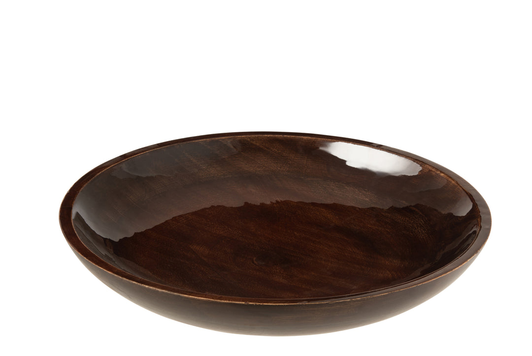 BROWN PLAKE BOWL