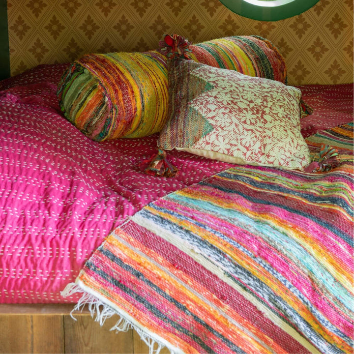 FARSHA CHINDI PLAID | 180X120CM