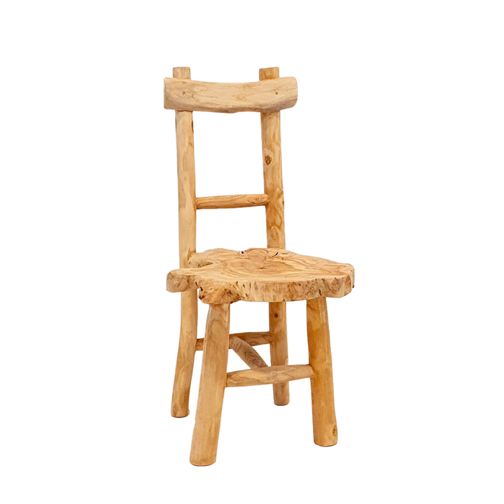 RAROTONGA TEAK BRANCH DINING CHAIR | 45X60X95CM