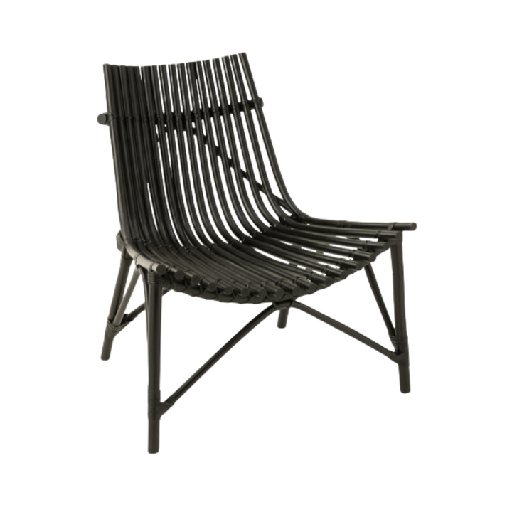 YORUBA RATTAN LOUNGE CHAIR | 77X80X84CM