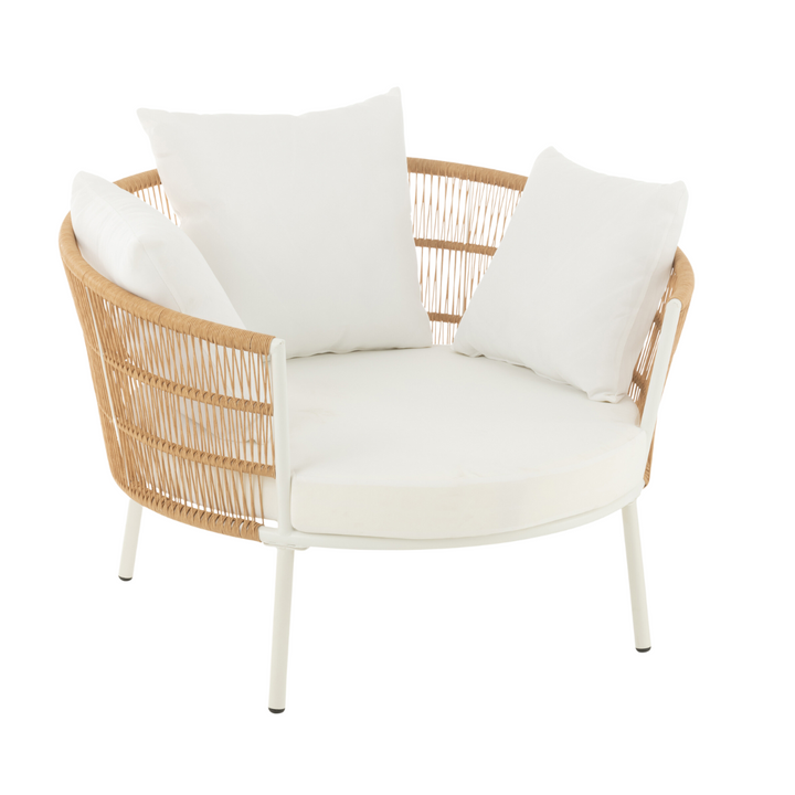 BRISA OUTDOOR LOUNGE CHAIR | 118X109X79CM