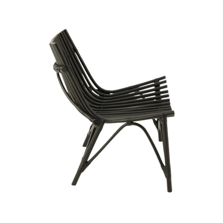 YORUBA RATTAN LOUNGE CHAIR | 77X80X84CM