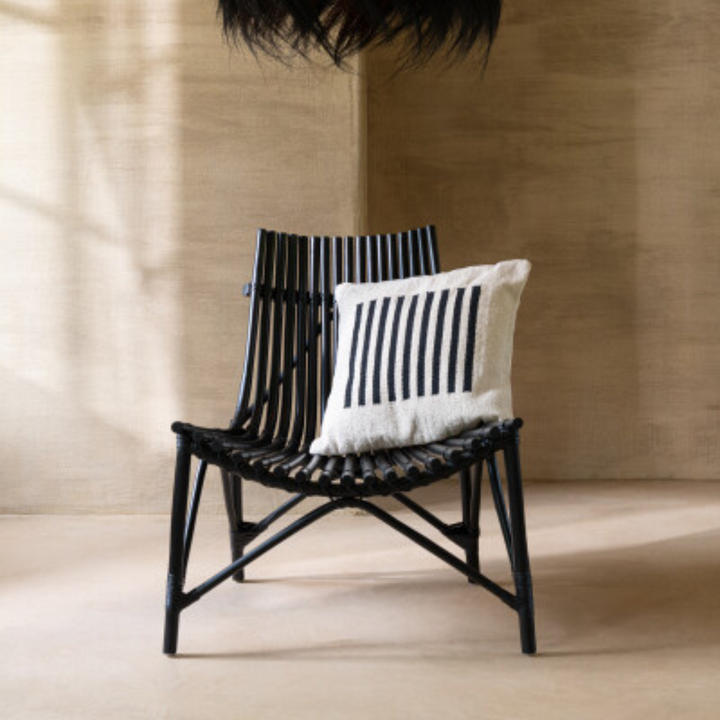 YORUBA RATTAN LOUNGE CHAIR | 77X80X84CM