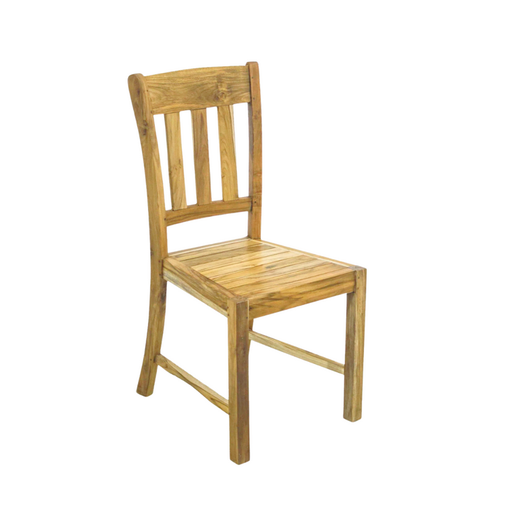 HINAKO TEAK DINING CHAIR | NATURAL 45X45X95CM
