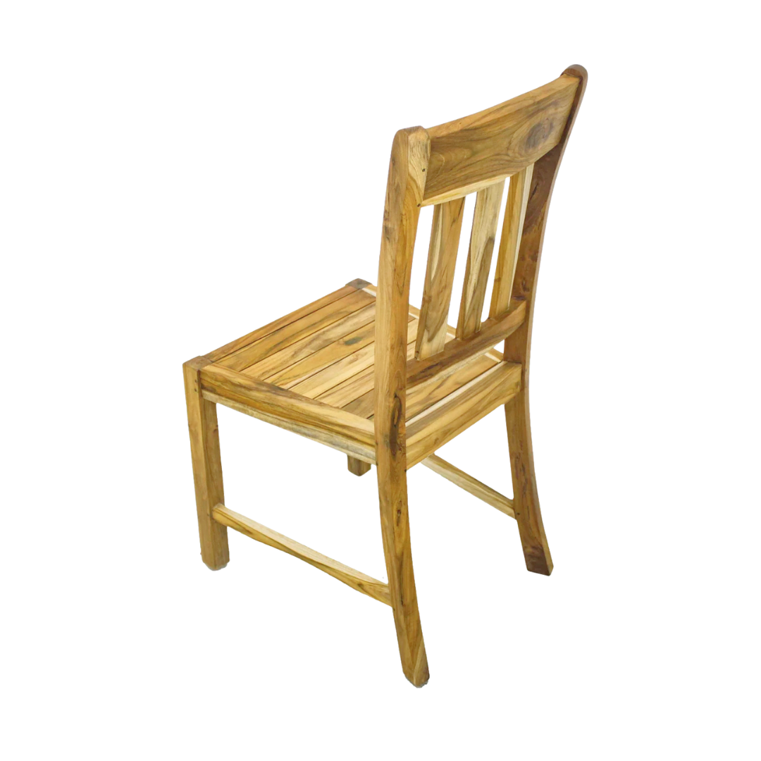HINAKO TEAK DINING CHAIR | NATURAL 45X45X95CM