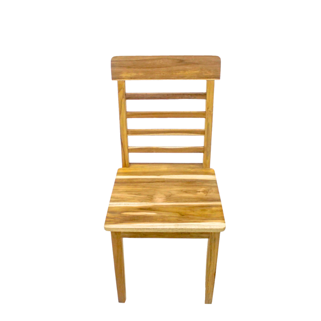 LAKOR TEAK DINING CHAIR | NATURAL 45X45X95CM
