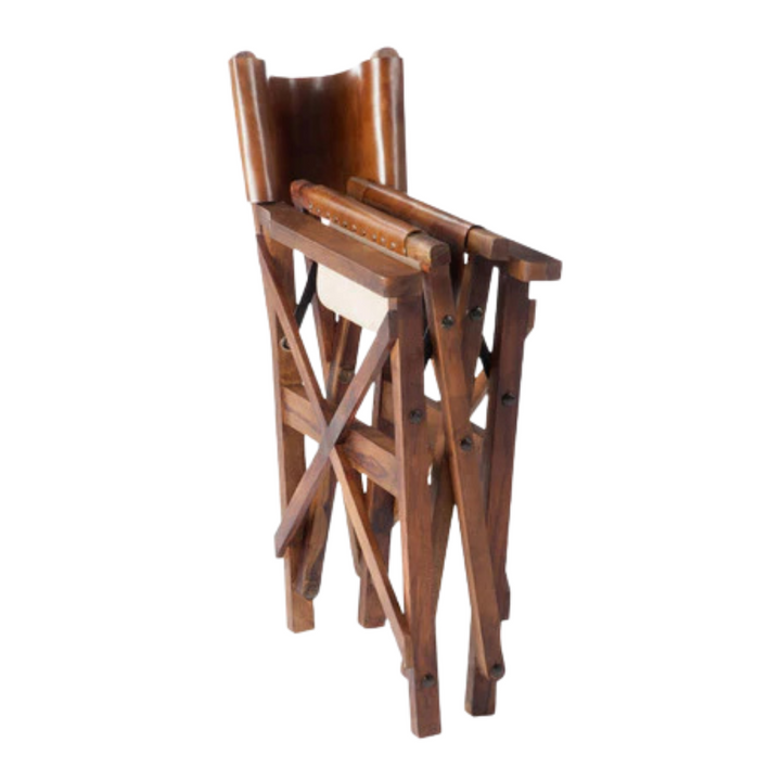 DIRECTOR BUFFALO CHAIR | BROWN 57X60X90CM