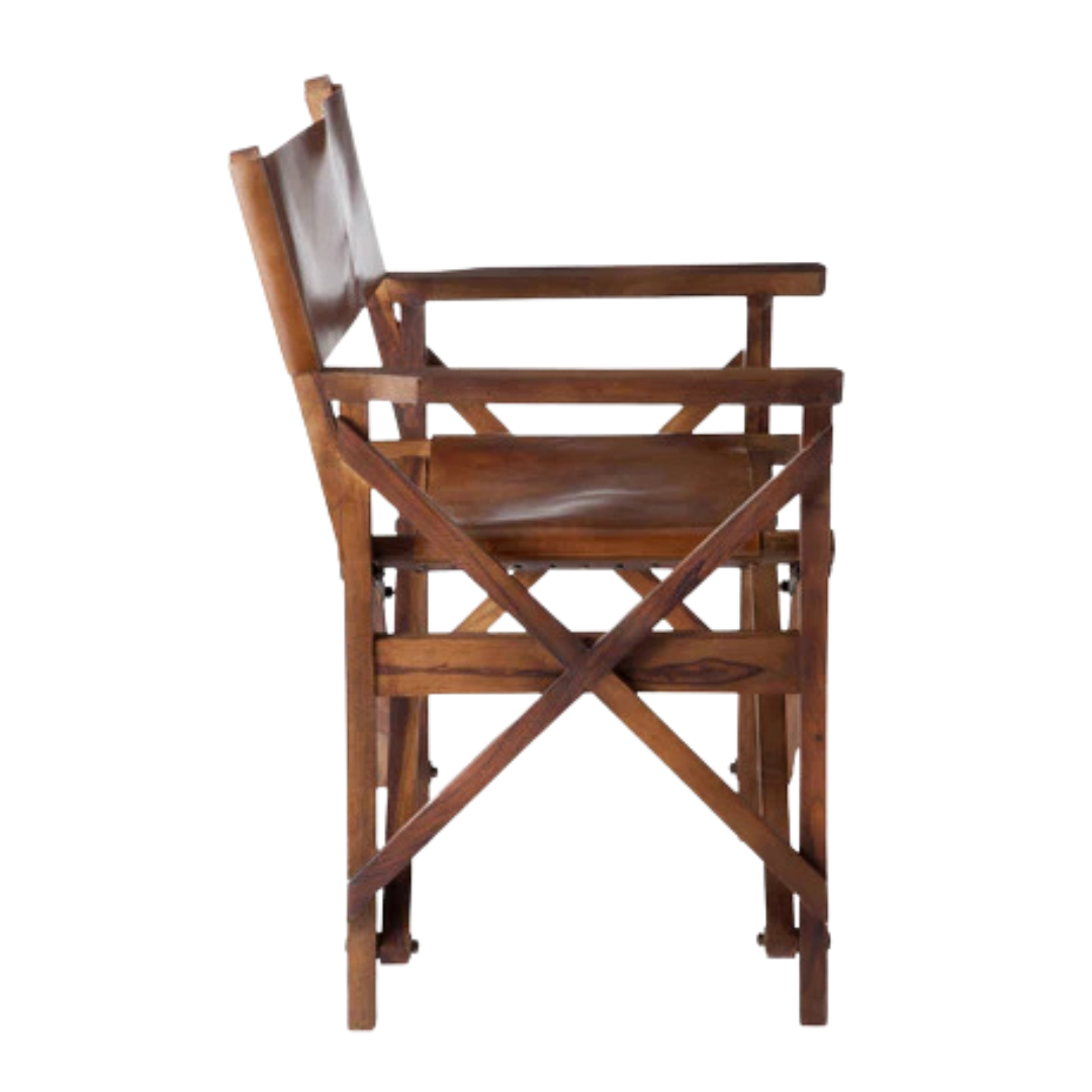 DIRECTOR BUFFALO CHAIR | BROWN 57X60X90CM