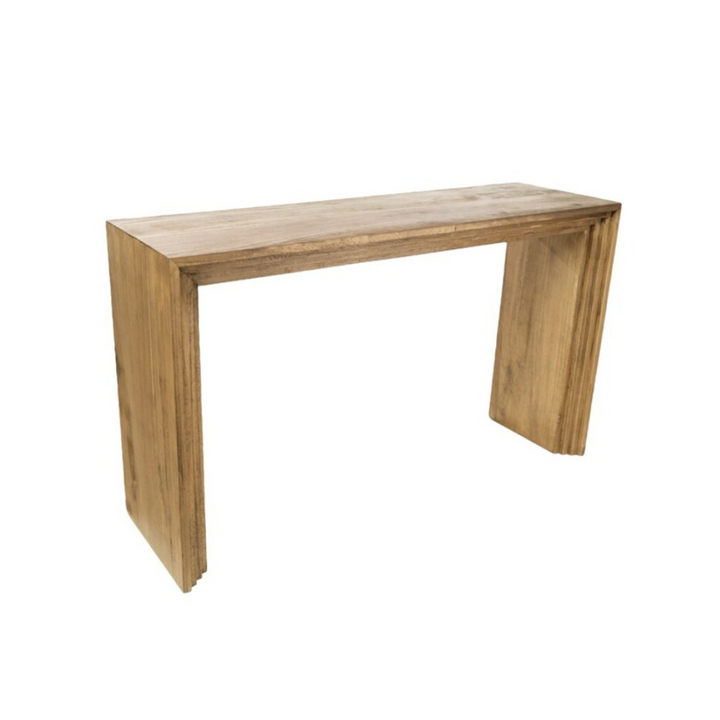 PAULOWNIA CONSOLE | WHITEWASH 132X40X79CM