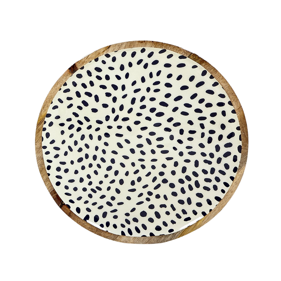 VARANASI WOOD TRAY | 30CM